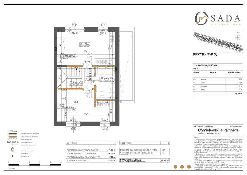 Dom 89,49 m², oferta nr 42, Osada Magdalenka 2 - etap II, Słomin, ul. Biedronki
