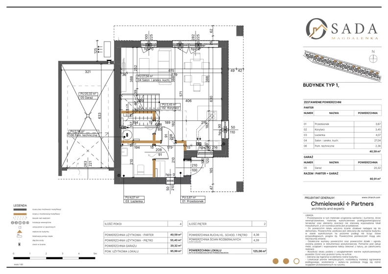 Dom 125,06 m², oferta nr 70, Osada Magdalenka 2 - etap II, Słomin, ul. Biedronki