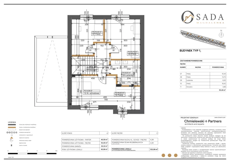 Dom 125,06 m², oferta nr 70, Osada Magdalenka 2 - etap II, Słomin, ul. Biedronki