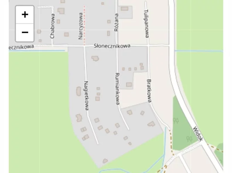 Działka 1 074,00 m², oferta nr , 44772/3186/OGS, Dębina, Nagietkowa