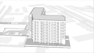 Wirtualna makieta 3D apartamentu 62.51 m², B2-30