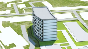 Wirtualna makieta 3D apartamentu 47.12 m², B/37
