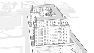 Wirtualna makieta 3D apartamentu 71.22 m², 32
