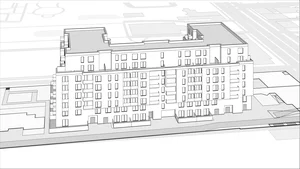 Wirtualna makieta 3D apartamentu 87.13 m², 150
