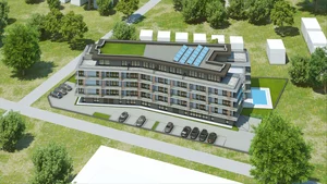 Wirtualna makieta 3D apartamentu inwestycyjnego 36.99 m², A15
