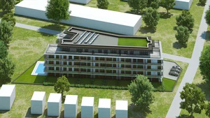 Wirtualna makieta 3D apartamentu inwestycyjnego 44.53 m², A50