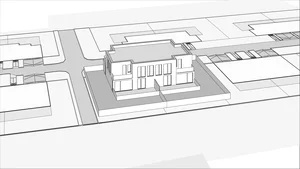 Wirtualna makieta 3D domu i rezydencji 214.4 m², 21