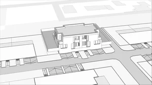 Wirtualna makieta 3D domu i rezydencji 214.4 m², 22