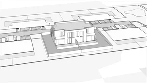 Wirtualna makieta 3D domu i rezydencji 214.4 m², 23
