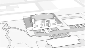 Wirtualna makieta 3D domu i rezydencji 214.4 m², 26