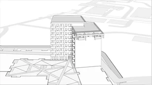Wirtualna makieta 3D apartamentu 43.64 m², B1.2.10