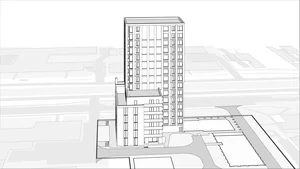 Wirtualna makieta 3D apartamentu 54.36 m², AA.89