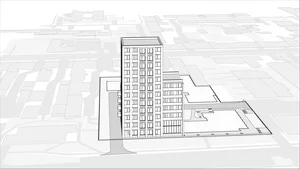 Wirtualna makieta 3D apartamentu 58.18 m², AB.07