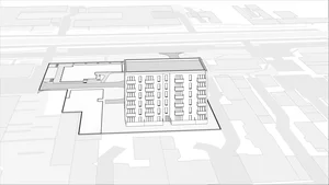 Wirtualna makieta 3D apartamentu 41.16 m², D.45