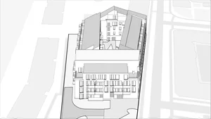 Wirtualna makieta 3D apartamentu 73.52 m², M055