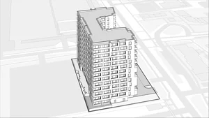 Wirtualna makieta 3D apartamentu 101.96 m², M.A11.4