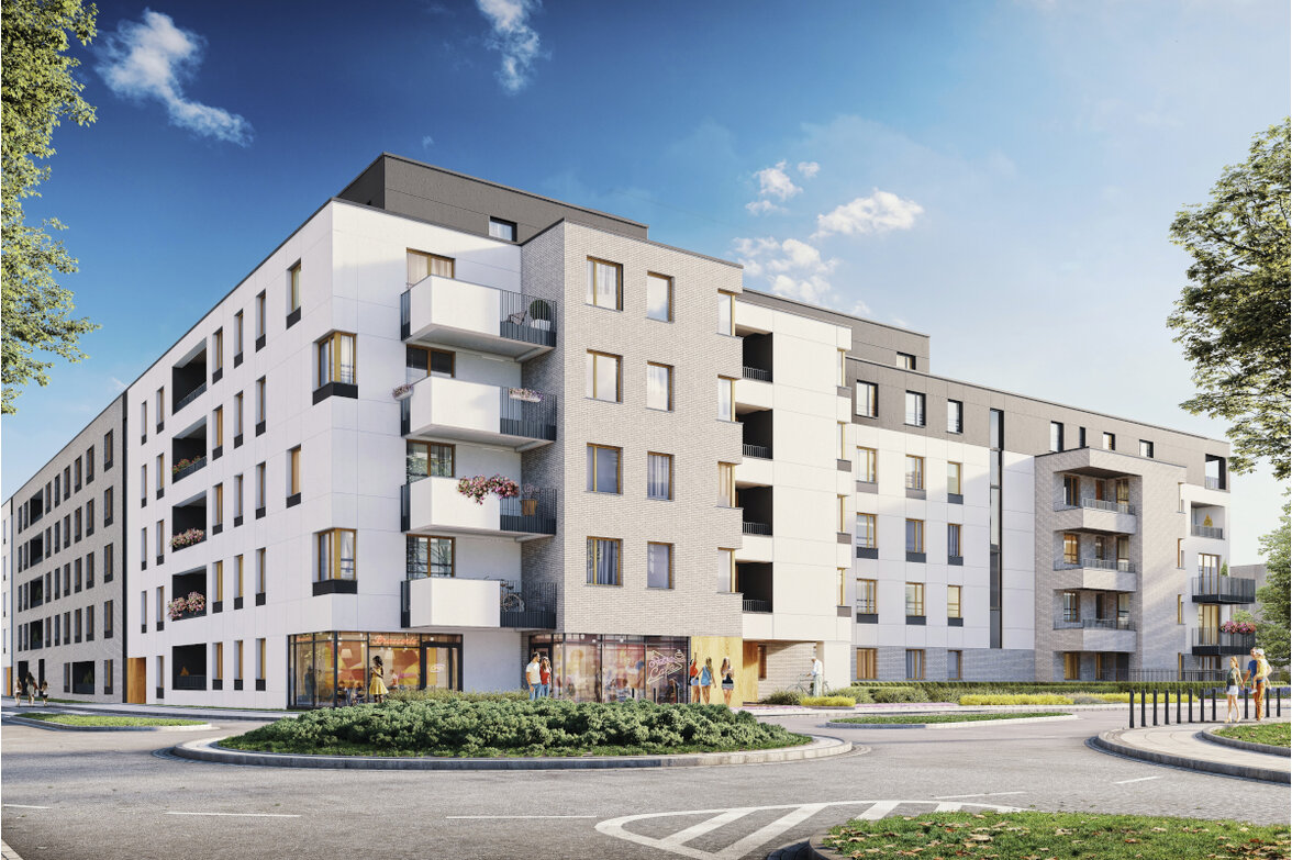 Polanka Niemena Nowe Mieszkania Poznan Rataje Lacina Ul Czeslawa Niemena Budimex Nieruchomosci