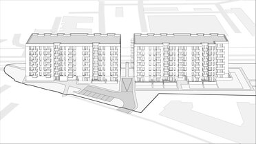 Wirtualna makieta 3D inwestycji Jerozolimska
