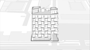 Wirtualna makieta 3D inwestycji Rezydencja Krochmalna 44