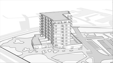 Wirtualna makieta 3D inwestycji Osiedle Synteza