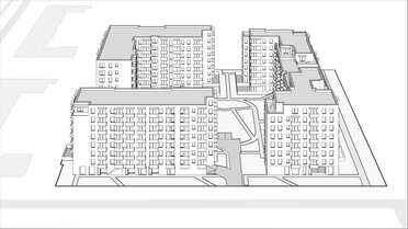 Wirtualna makieta 3D mieszkania 71.41 m², 101/6/C/B1