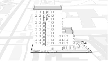 Wirtualna makieta 3D inwestycji Apartamenty Zielony Natolin