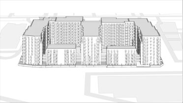 Wirtualna makieta 3D mieszkania 79.25 m², 1.E.1