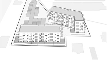 Wirtualna makieta 3D mieszkania 61.43 m², 17.B