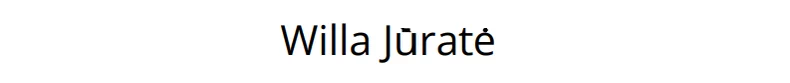 Willa Jūratė
