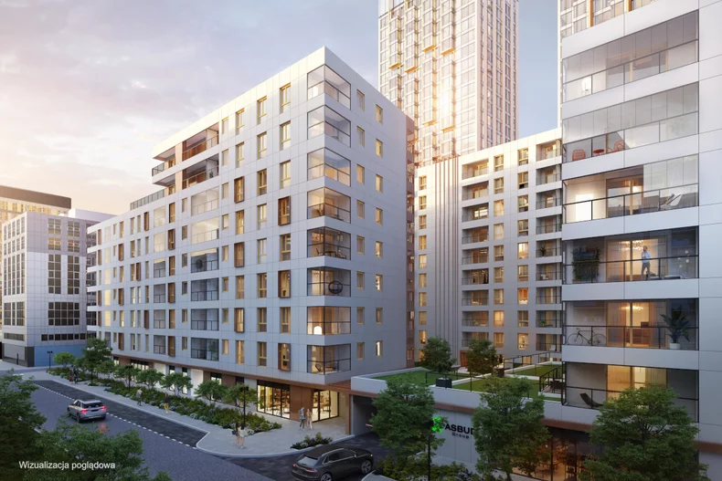Apartamenty Towarowa Square Warszawa Wola ul. Towarowa