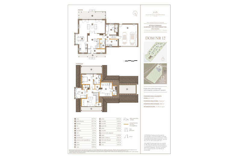 Dom wakacyjny 276,63 m², oferta nr 12