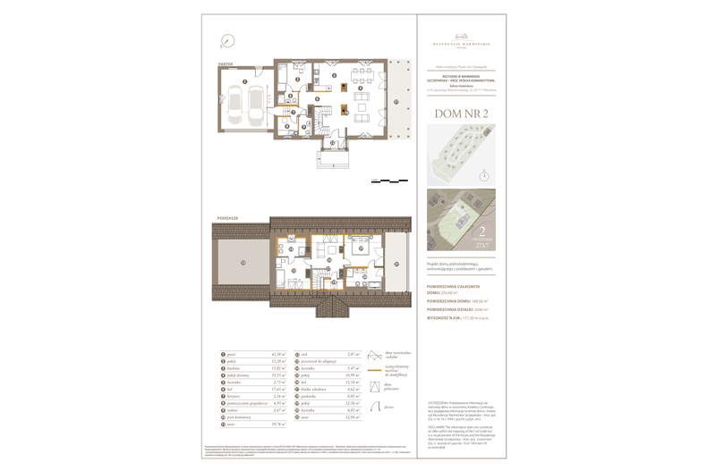 Dom wakacyjny 188,59 m², oferta nr 2