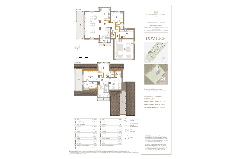 Dom wakacyjny 275,67 m², oferta nr 24