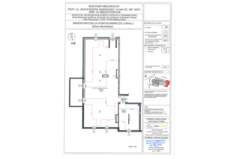 Apartament wakacyjny 48,11 m², piętro 2, oferta nr 301/2.22