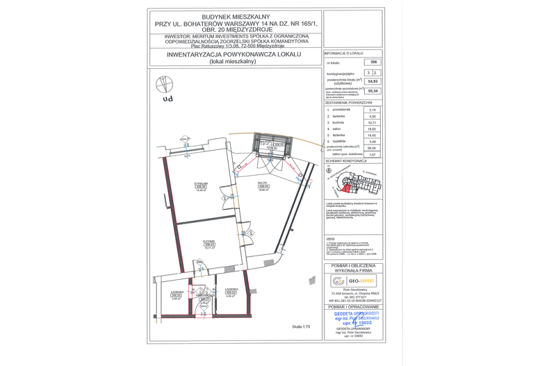 Apartament wakacyjny 54,93 m², piętro 2, oferta nr 306/2.27