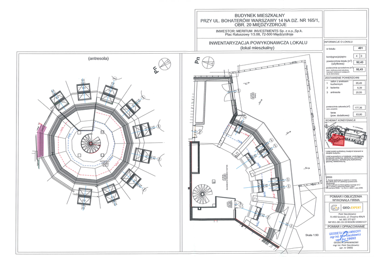 Apartament wakacyjny 92,43 m², piętro 3, oferta nr 401/3.33