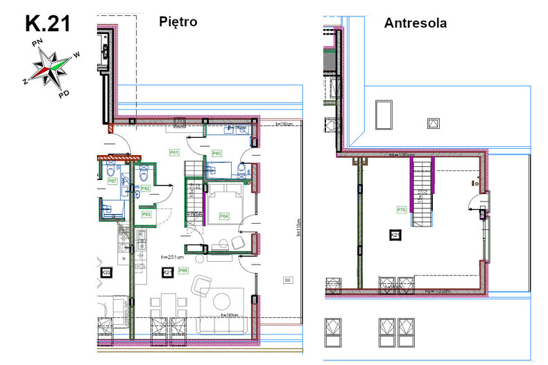 Apartament wakacyjny 74,18 m², piętro 1, oferta nr K.21