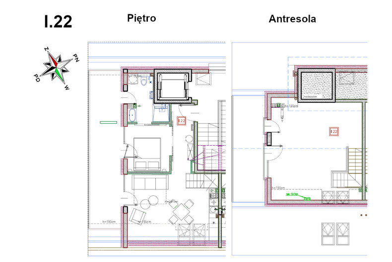 Apartament wakacyjny 62,72 m², piętro 1, oferta nr I.22