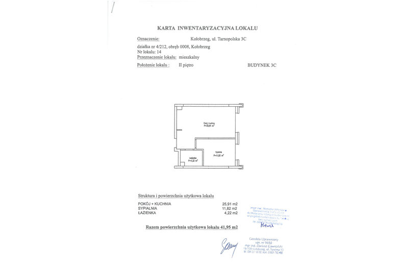 Apartament wakacyjny 41,95 m², piętro 2, oferta nr C14