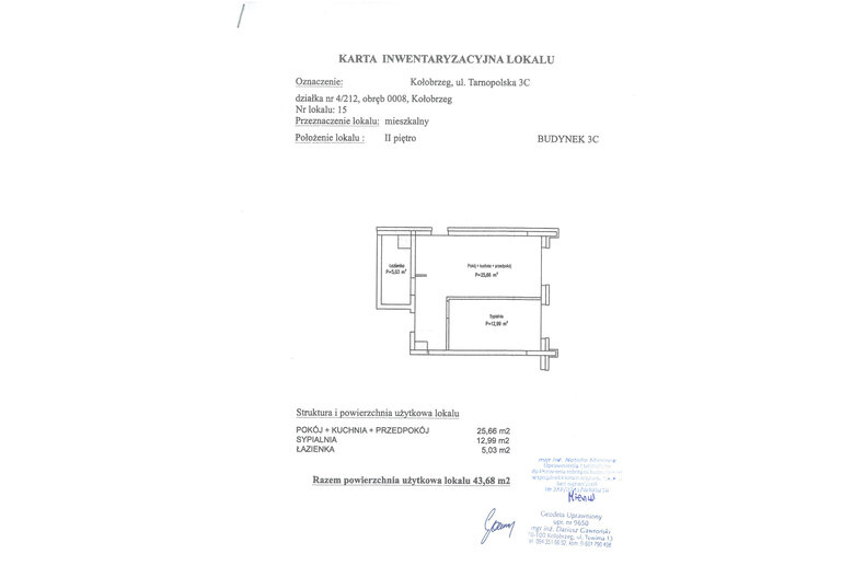 Apartament wakacyjny 43,68 m², piętro 2, oferta nr C15