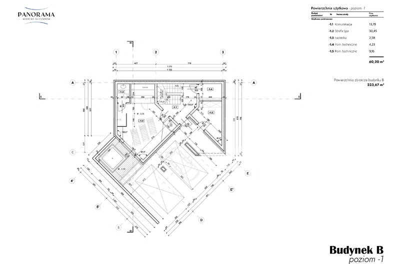 Dom wakacyjny 223,67 m², oferta nr B