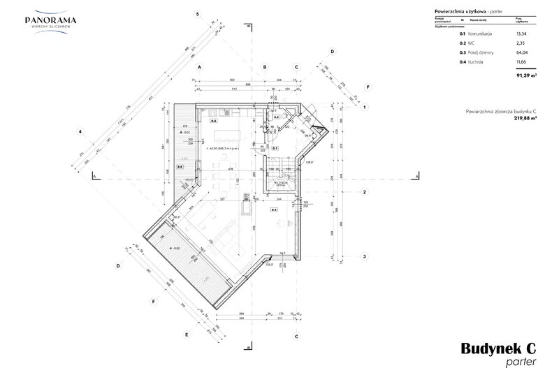 Dom wakacyjny 219,88 m², oferta nr C