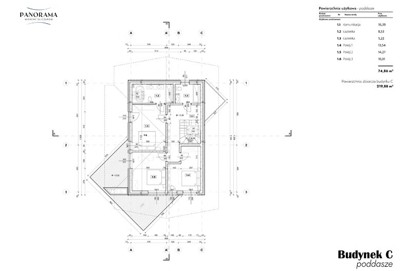 Dom wakacyjny 219,88 m², oferta nr C