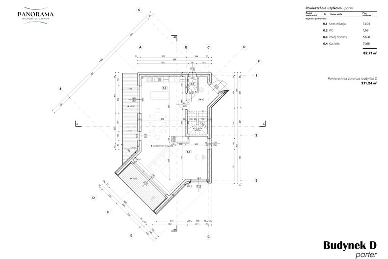 Dom wakacyjny 211,24 m², oferta nr D