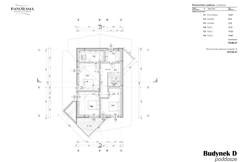 Dom wakacyjny 211,24 m², oferta nr D