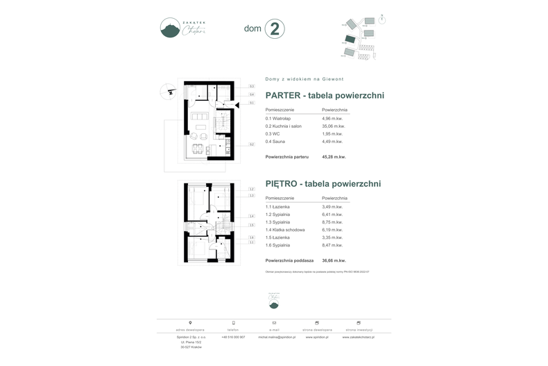 Dom wakacyjny 81,94 m², oferta nr 2