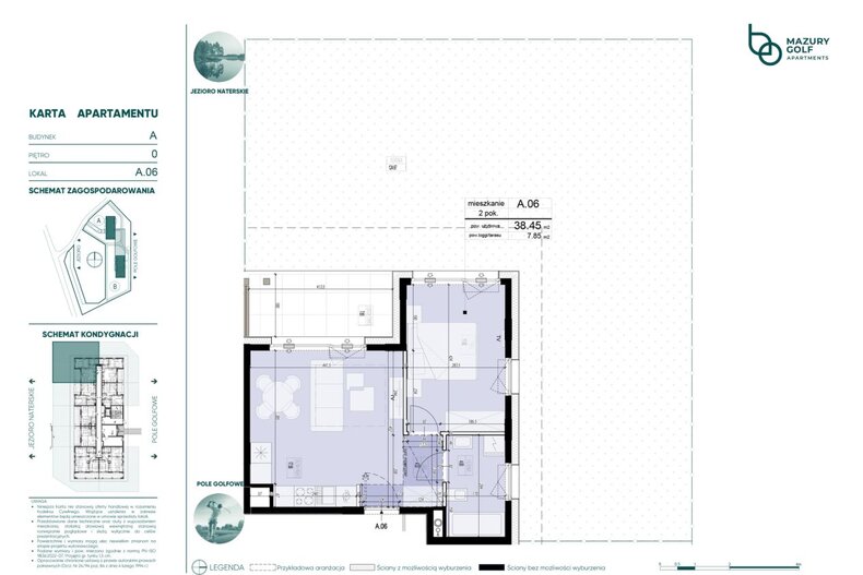 Apartament wakacyjny 38,45 m², parter, oferta nr 421575
