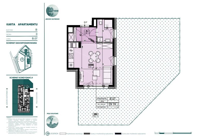 Apartament wakacyjny 29,19 m², parter, oferta nr 228601