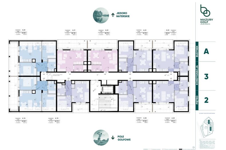 Apartament wakacyjny 43,65 m², piętro 2, oferta nr 582930
