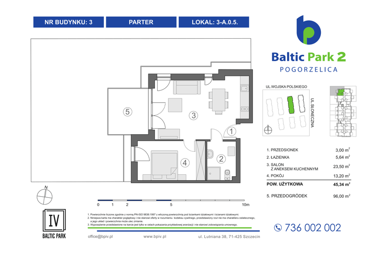 Apartament wakacyjny 96,00 m², parter, oferta nr 3-A.0.5